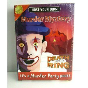 Host Your Own Murder Mystery Evening  "Dead In The Ring" New For 6 Adults